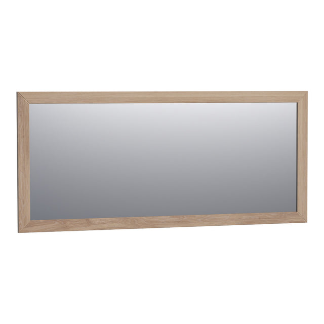 BRAUER Citrine spiegel 160 rechthoekig lamellen eiken naturel frame SP-CI160RHLEN