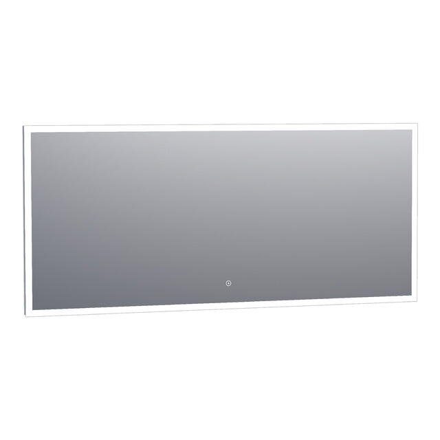 BRAUER Jade spiegel 160 rechthoekig met directe LED-verlichting met dimfunctie en touch-bediening SP-JD160RH