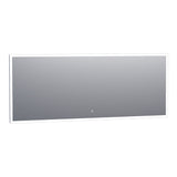 BRAUER Jade spiegel 180 rechthoekig met directe LED-verlichting met dimfunctie en touch-bediening SP-JD180RH