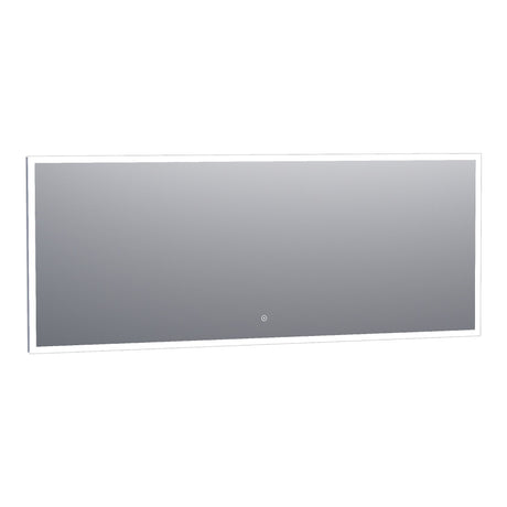 BRAUER Jade spiegel 180 rechthoekig met directe LED-verlichting met dimfunctie en touch-bediening SP-JD180RH