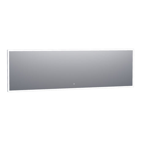 BRAUER Jade spiegel 240 rechthoekig met directe LED-verlichting met dimfunctie en touch-bediening SP-JD240RH