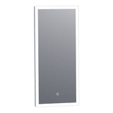 BRAUER Jade spiegel 40 rechthoekig met directe LED-verlichting met dimfunctie en touch-bediening SP-JD40RH