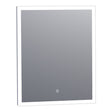 BRAUER Jade spiegel 60 rechthoekig met directe LED-verlichting met dimfunctie en touch-bediening SP-JD60RH