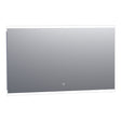 BRAUER Jasper spiegel 120 rechthoekig met directe LED-verlichting met dimfunctie en touch-bediening SP-JS120RH