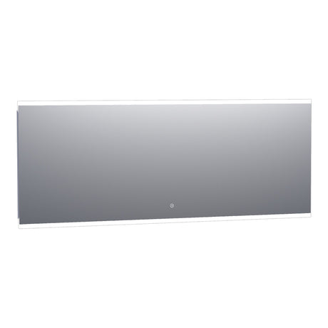 BRAUER Jasper spiegel 180 rechthoekig met directe LED-verlichting met dimfunctie en touch-bediening SP-JS180RH