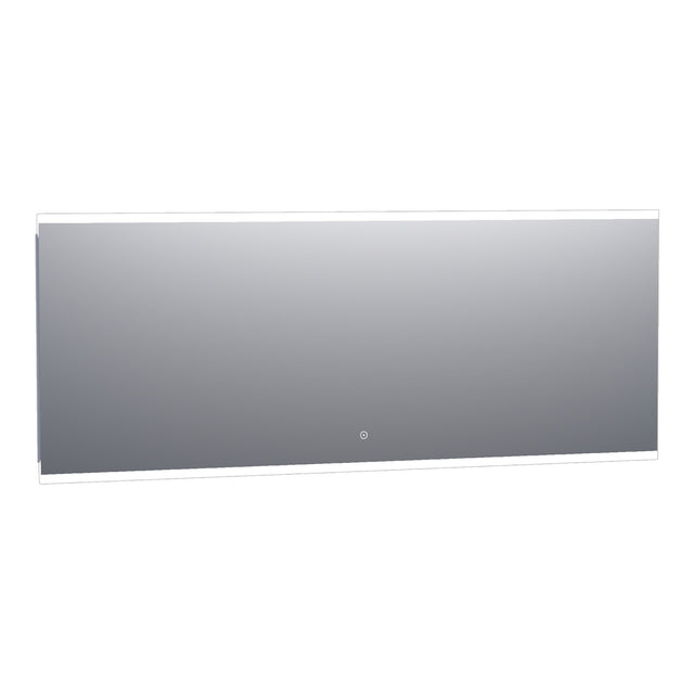 BRAUER Jasper spiegel 180 rechthoekig met directe LED-verlichting met dimfunctie en touch-bediening SP-JS180RH