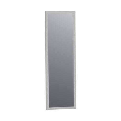 BRAUER Onyx spiegel 25 rechthoekig aluminium-kleurig geborsteld frame SP-ON25RHA