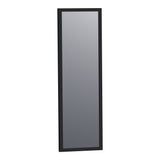 BRAUER Onyx spiegel 25 rechthoekig zwart geborsteld frame SP-ON25RHZ