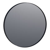 BRAUER Onyx spiegel 70 rond zwart geborsteld frame SP-ON70ROZ