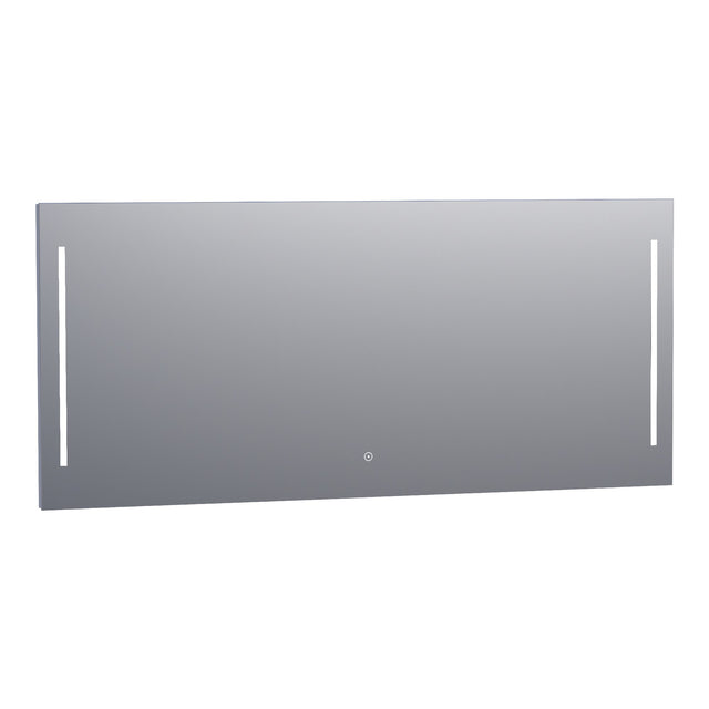 BRAUER Pyrite spiegel 160 rechthoekig met directe LED-verlichting met dimfunctie en touch-bediening SP-PY160RH