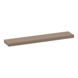 BRAUER Creek topblad vrijhangend 240 mat mokka TB-CR240MM
