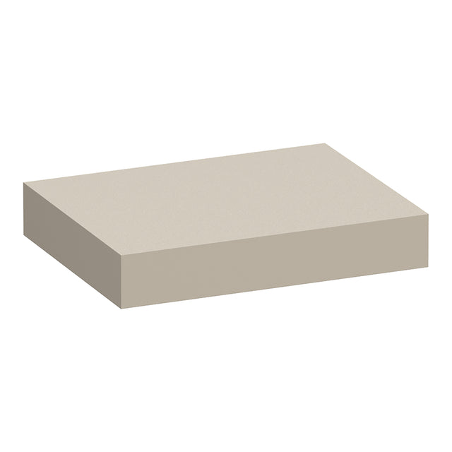 BRAUER Creek topblad vrijhangend 60 mat beige TB-CR60MB