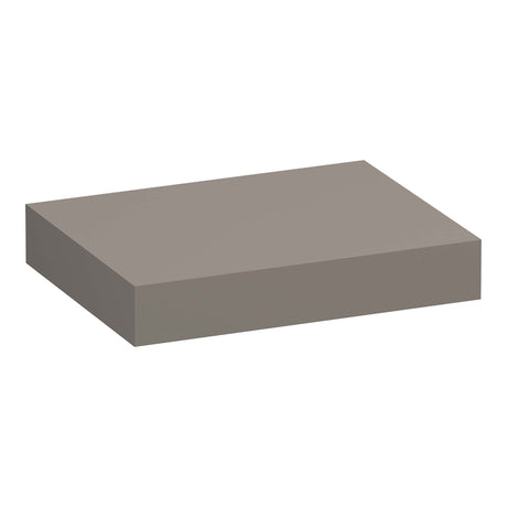BRAUER Creek topblad vrijhangend 60 mat taupe TB-CR60MT