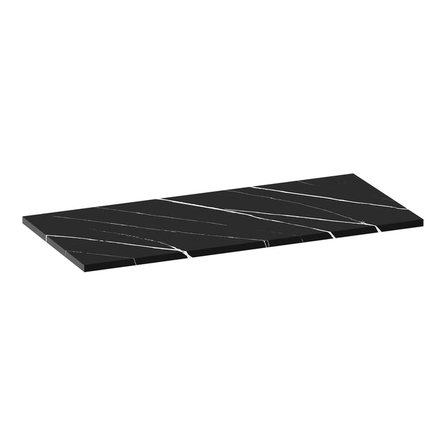 BRAUER Mirage topblad 100 marmerlook Nero Marquina TB-MR100NM