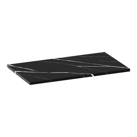 BRAUER Mirage topblad 80 marmerlook Nero Marquina TB-MR80NM