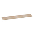 BRAUER Ocean Slim topblad 240 lamellen eiken wit TB-OCS240LEW