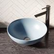 BRAUER Bowl waskom 40 rond keramiek mat pastel blauw WK-BO40ROMPB