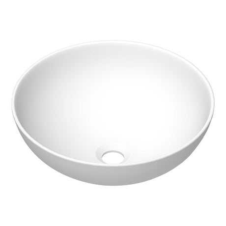 BRAUER Bowl waskom 40 rond keramiek mat wit WK-BO40ROMW
