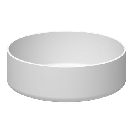 BRAUER Circle waskom 36 rond keramiek mat wit WK-CC36ROMW
