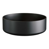 BRAUER Circle waskom 36 rond keramiek mat zwart en zilver WK-CC36ROMZZI