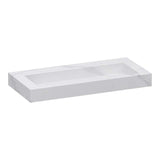 BRAUER Coral wastafel 100 met 1 spoelbak en 0 kraangaten marmerlook Calacatta Gold WT-CA1000CG