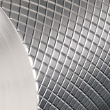 BRAUER Brushed Carving inbouw wastafelmengkraan met rechte uitloop en afdekplaat model A1 RVS geborsteld PVD 5-NG-004-S6